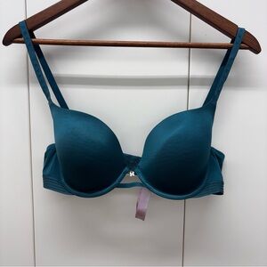 Savage X Fenty Underwire Teal Bra 36 C